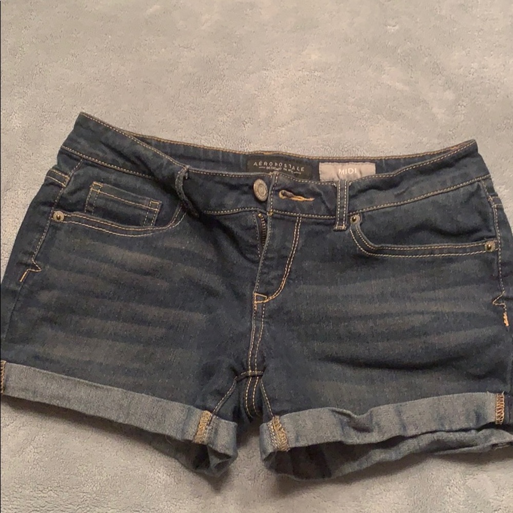 Blue jeans shorts